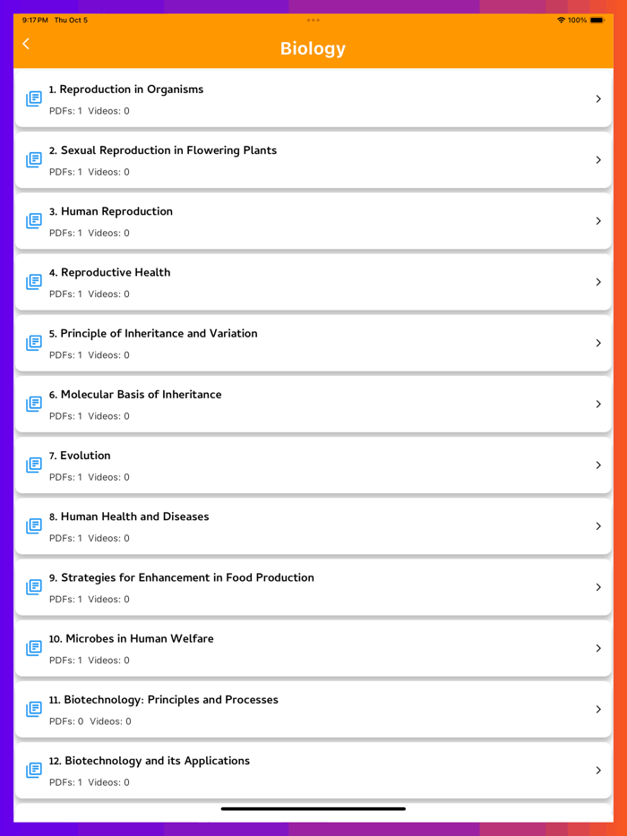 Class 12 all Subjects Solution