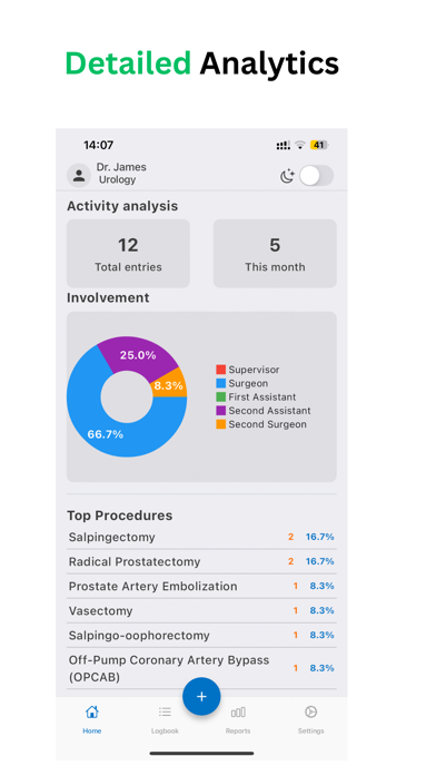 Surgeonal(Surgical Logbook) Screenshot