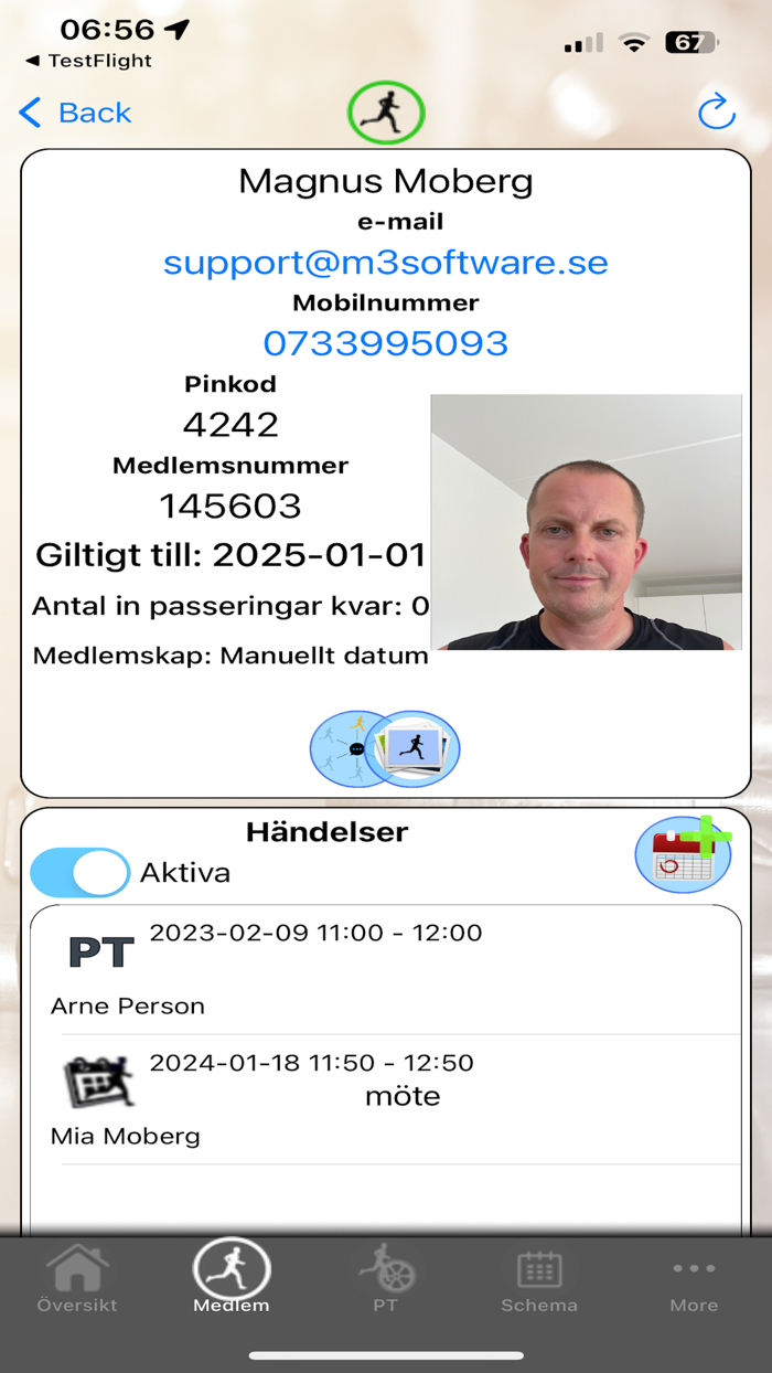 M3softwareFit - Retention