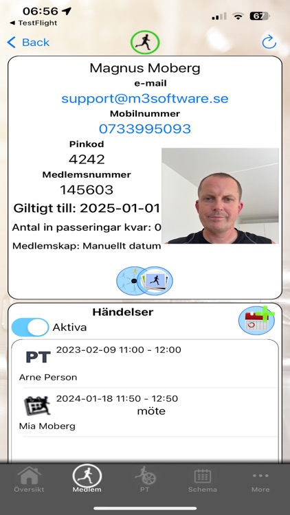 M3softwareFit - Retention