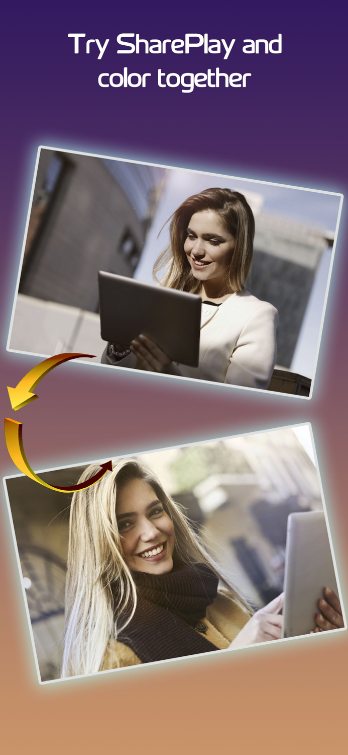 ColorRing adult coloring book