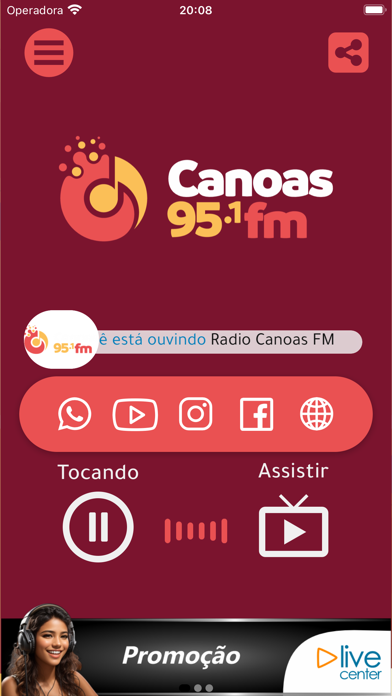 Radio Canoas FM Screenshot