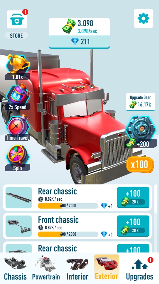 #1. Idle Truck — 3D simulator game (iOS) 由: Evgeny Grishakov