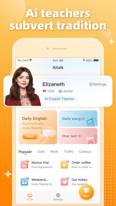 Aitalk - Learn English with AI Screenshot