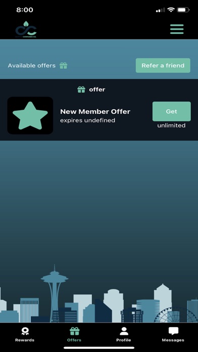 Seattle Cannabis Co. Screenshot