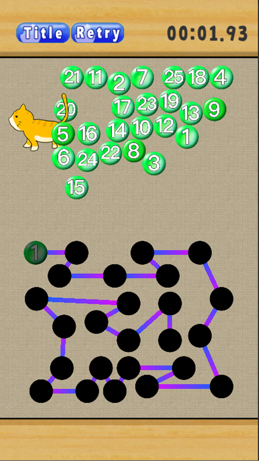 #4. Line up numbers (iOS) Podle: minoru yamazaki