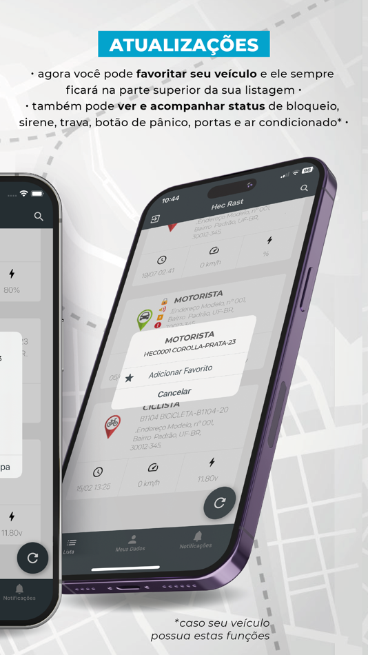 #3. Meu Rastreio (iOS) By: Hec Rast Comercio e Servicos Automotivos LTDA