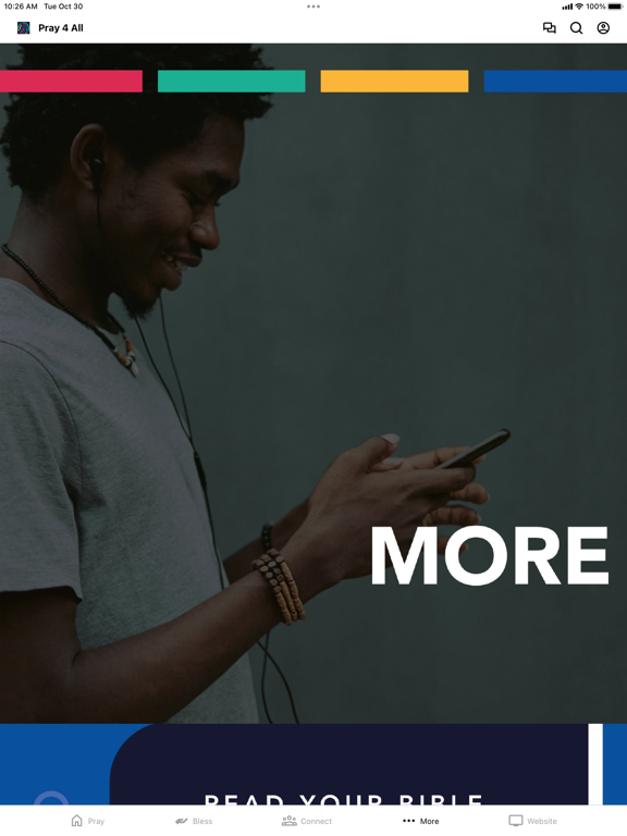 Pray For All iPad screenshot 4 - Education app