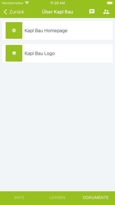Kapl Bau GmbH Screenshot