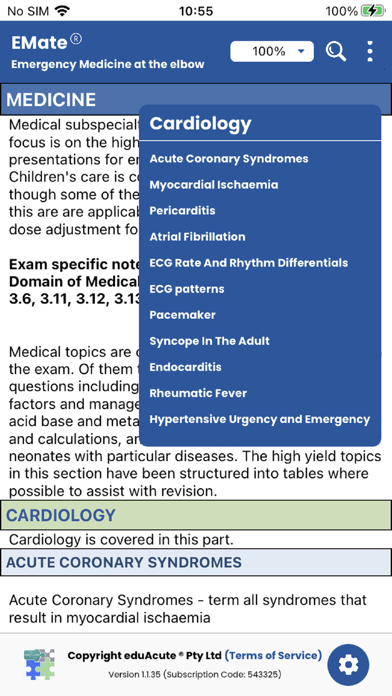 EMate Emergency Medicine Screenshot 3 - AppWisp.com EMate Emergency Medicine Screenshot 3 - AppWisp.com