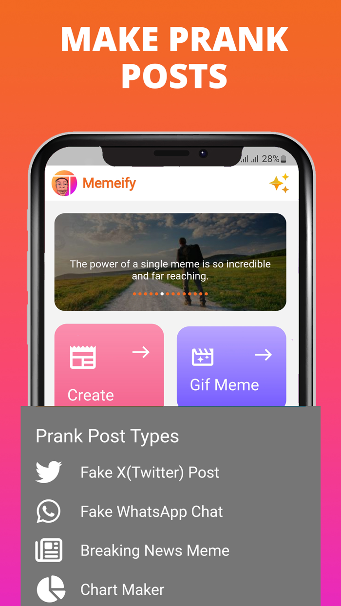 Memeify -Meme Maker Generator