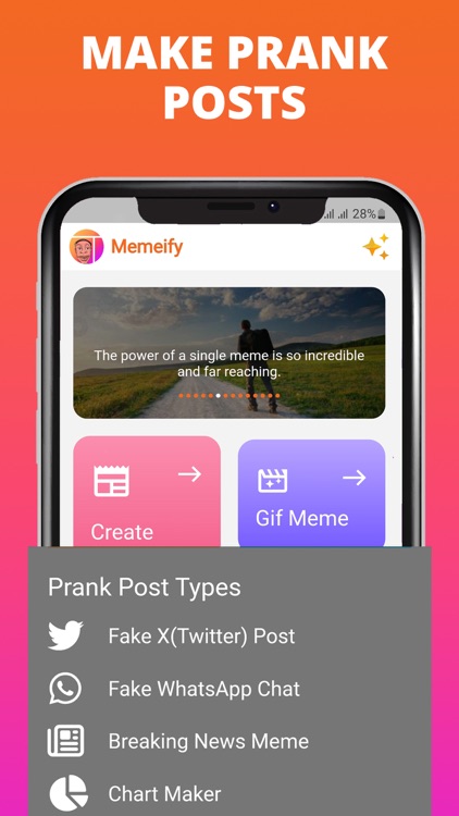 Memeify -Meme Maker, Generator screenshot-4