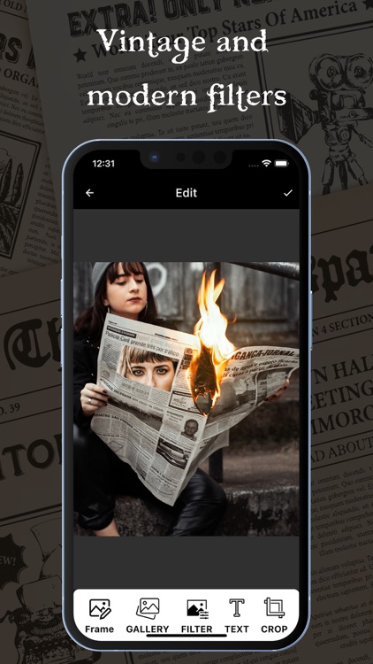 Newspaper Photo Editor screenshot-3