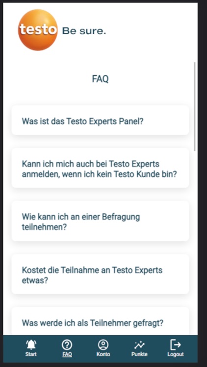 Testo Experts