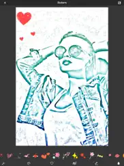 pencil sketch photo editor ipad capturas de pantalla 3