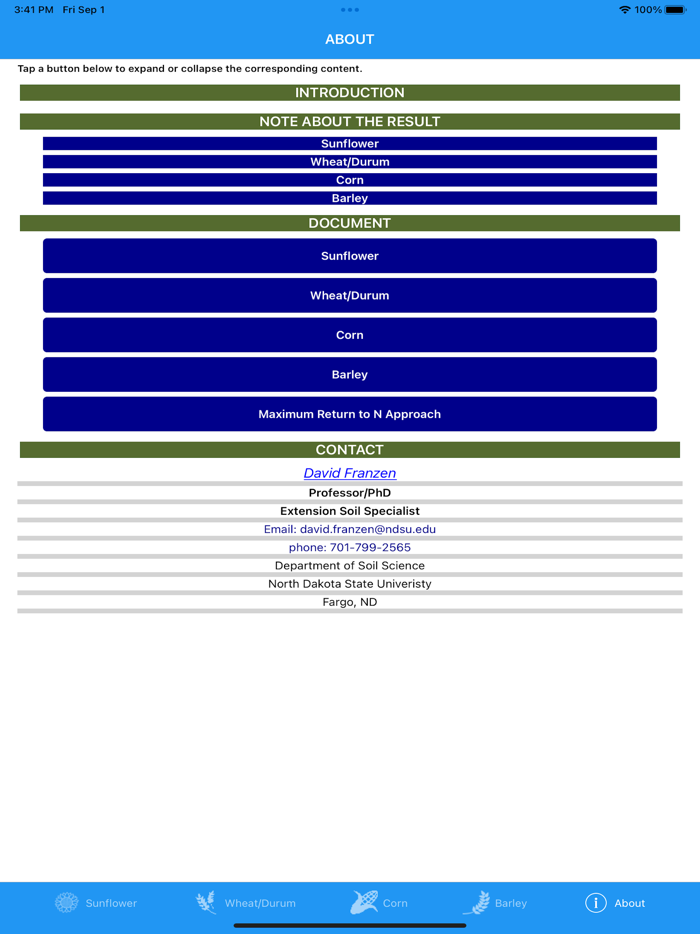 NDSU Nitrogen Calculator