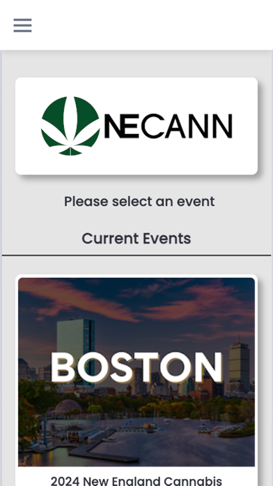 NECANN (New England Cannabis) Screenshot