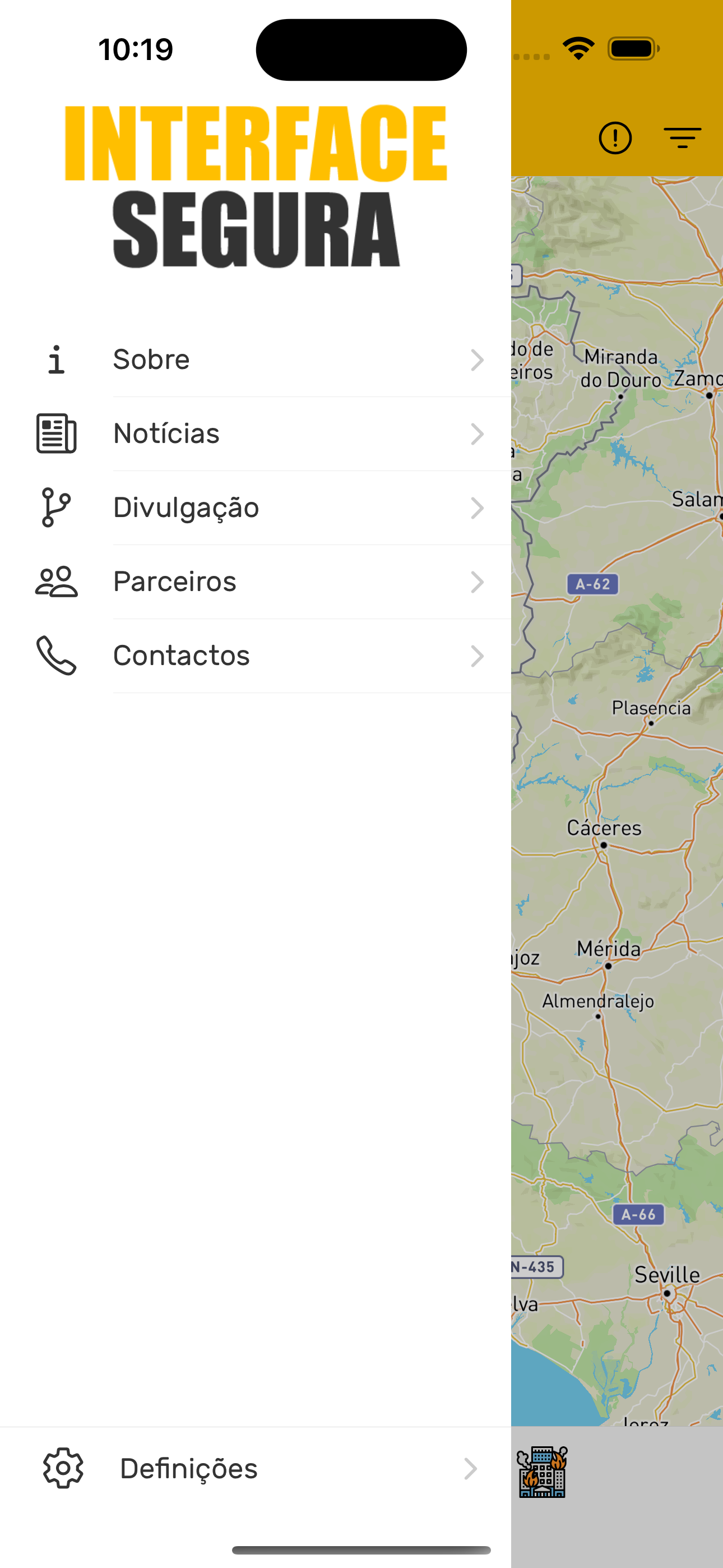 Interface Segura