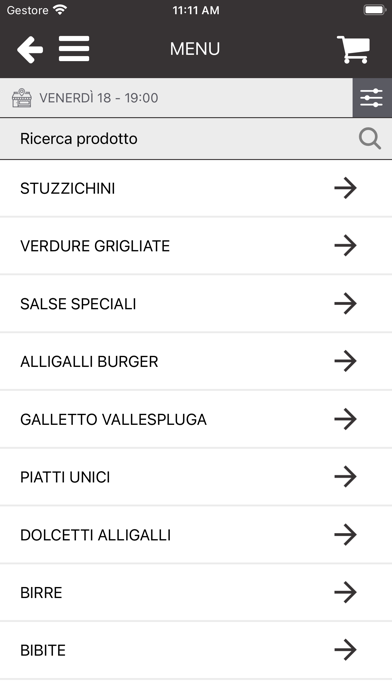 AlliGalli Ristorante Screenshot