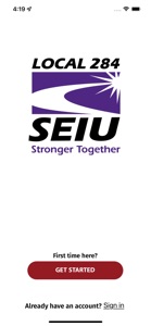 SEIU 284 screenshot #1 for iPhone