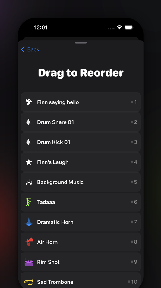 #4. Thwip: Soundboard (iOS) Podle: Rafael Conde