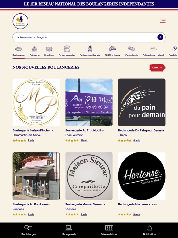 France Boulangerie app screenshot 3