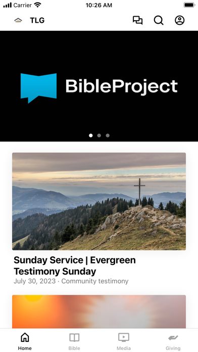 TLG | A Jesus Community Screenshot