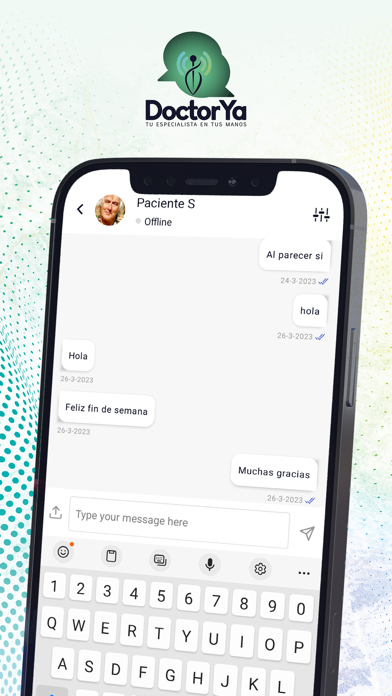 DoctorYa Consulta app screenshot