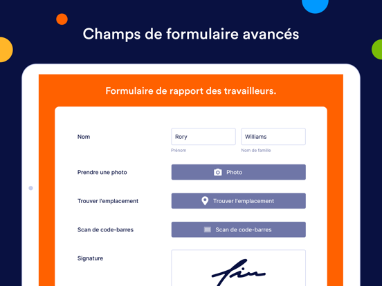 Screenshot #6 pour Formulaires & Sondages Jotform