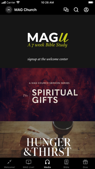 MAG Church Screenshot