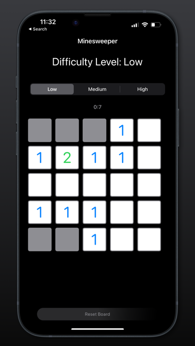 Screenshot #1 pour Minesweeper: Retro Puzzle Game