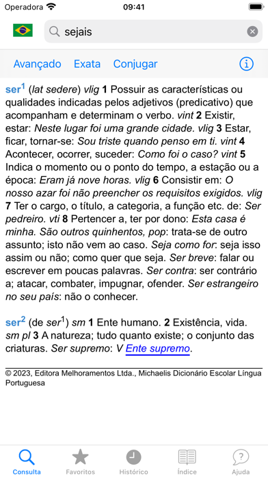 Screenshot #1 pour Michaelis Escolar - Português