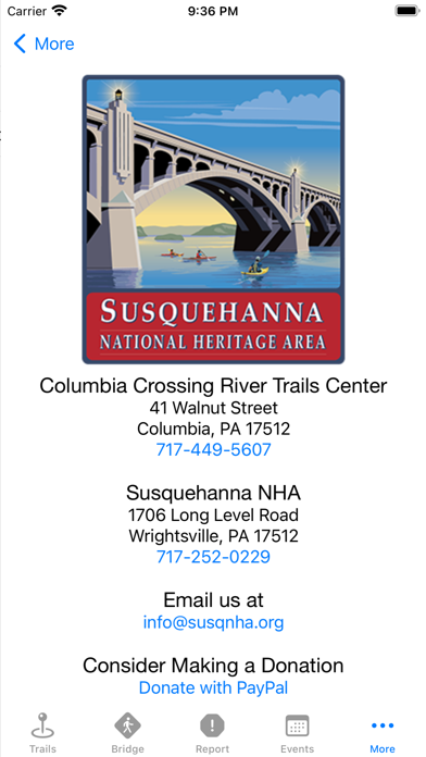 Susquehanna NHA Screenshot