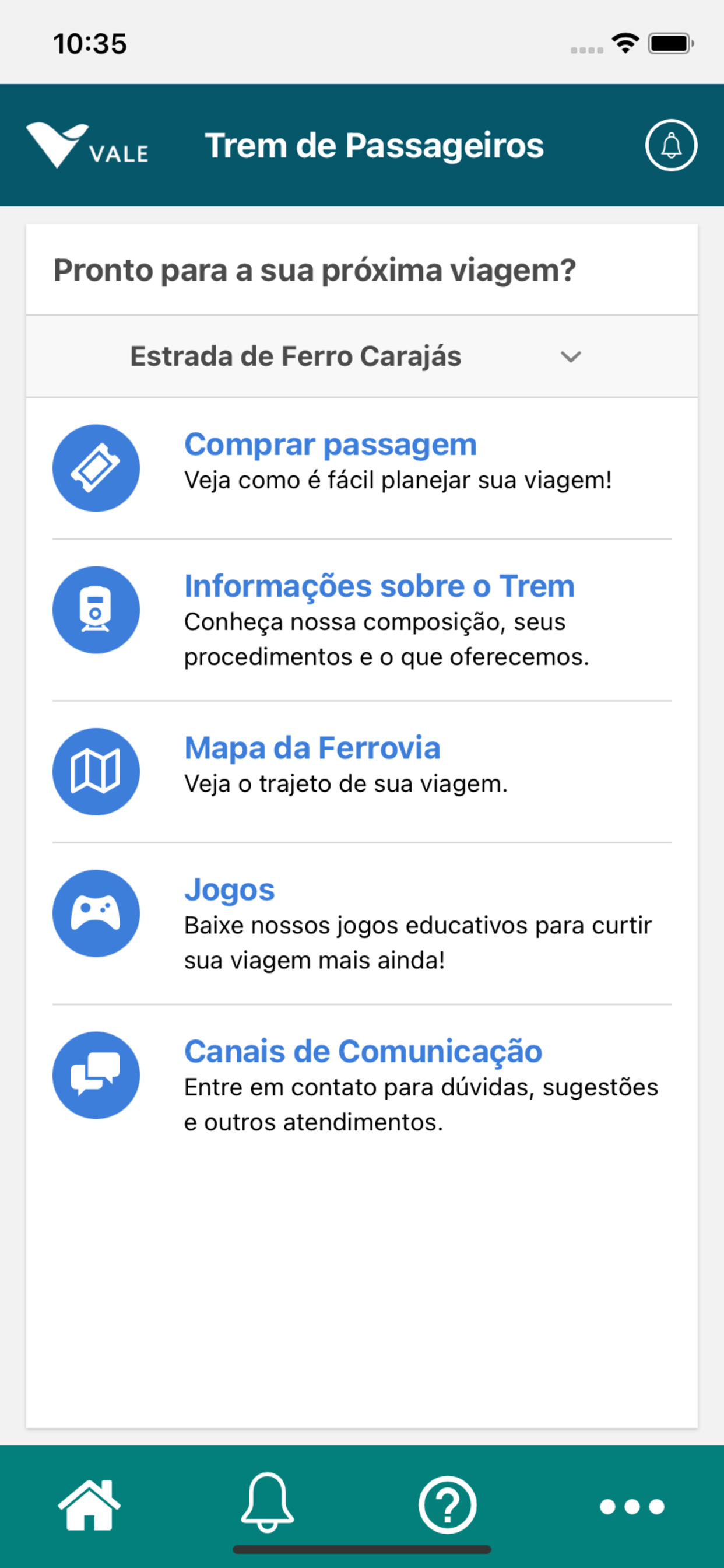 TREM DE PASSAGEIROS