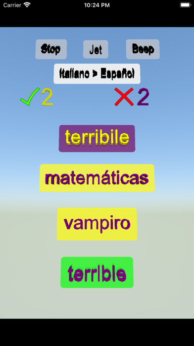 Egitir App Español Italiano Screenshot