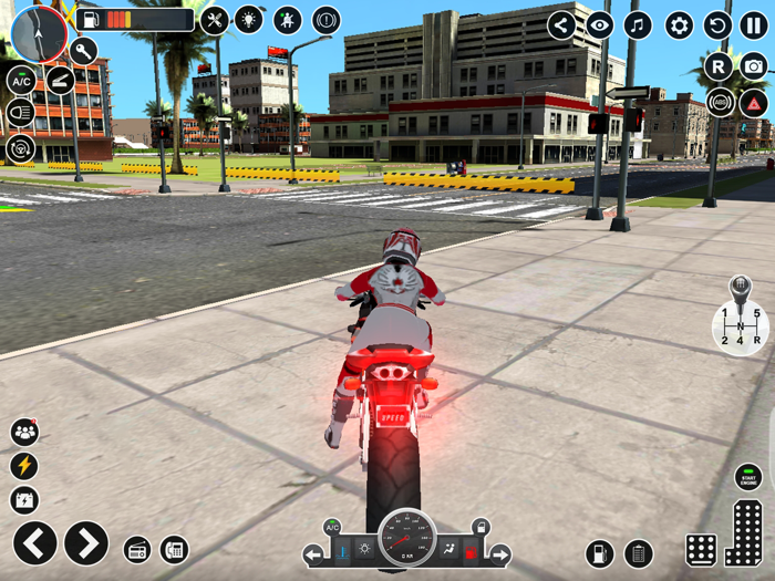 Police Bike Simulator Chase