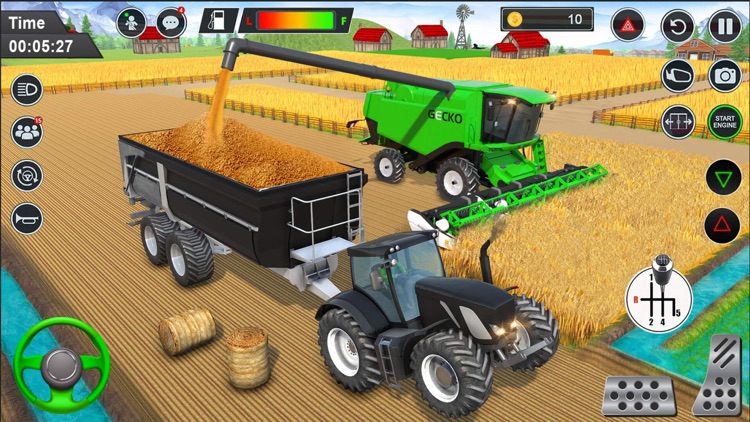 Tractor Driving Farming Sim 3D screenshot-6