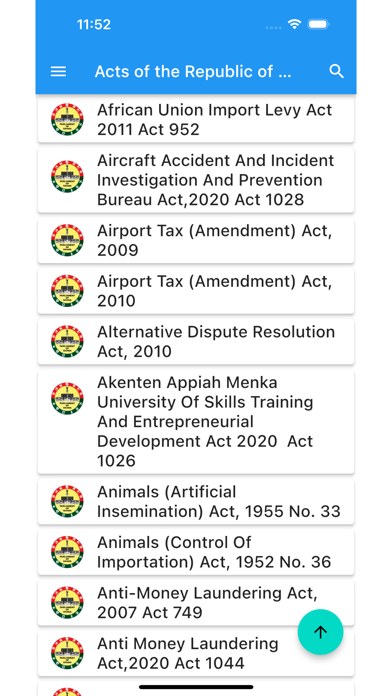 Ghana Law Pocket Book Screenshot
