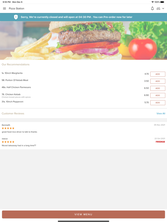 Pizza Station Saltburn