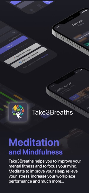 Take3Breaths Guided Meditation On The App Store