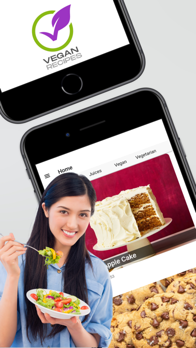 Vegan Recipes - Easy Meal App Screenshot
