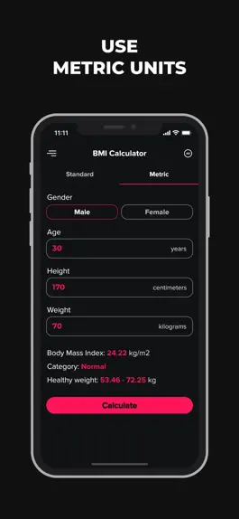 Game screenshot BMI Calculator and Tracker apk