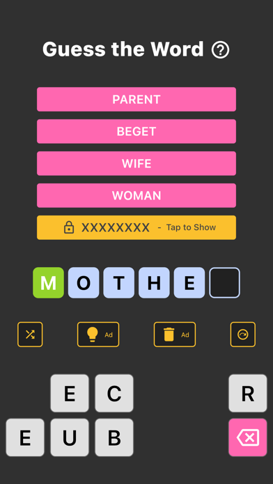 Word Match Puzzles Daily Words Screenshot