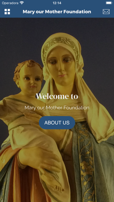 Mary Our Mother Foundation Screenshot