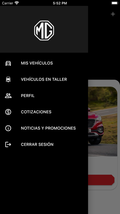 MG Motor Screenshot