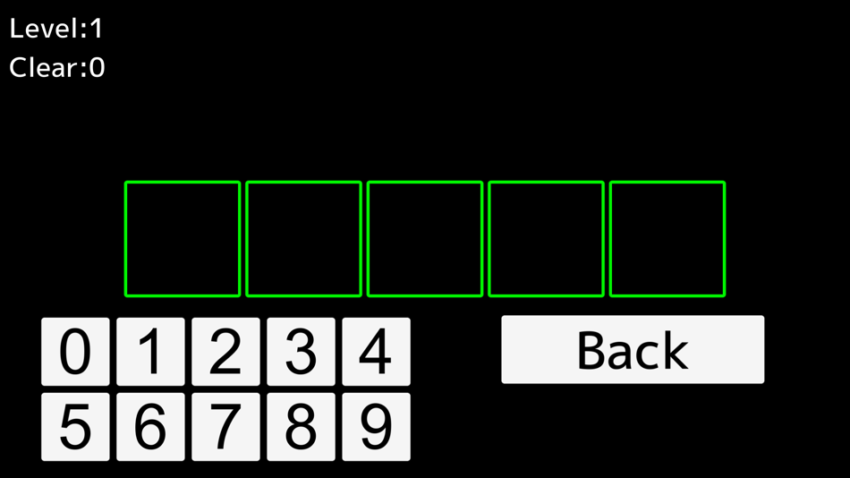 #2. FlashNumbers:Train your memory (iOS) 由: Jun Koizumi