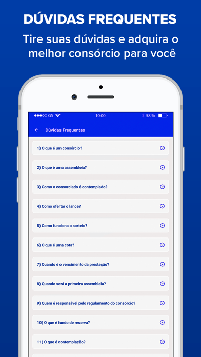 Consórcio União Screenshot