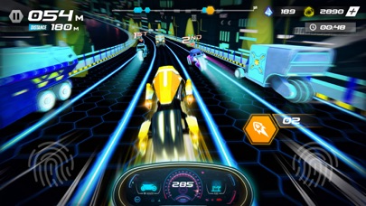 Neon Rider Worlds - Bike Games Screenshot