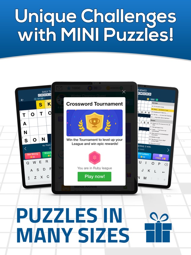 Play Daily Crossword  Free Online Mobile Games at ArcadeThunder