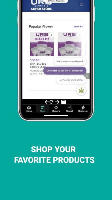 URB Cannabis Screenshot